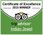 TripAdvisor Certificate of Excellence 2015