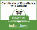 TripAdvisor Certificate of Excellence