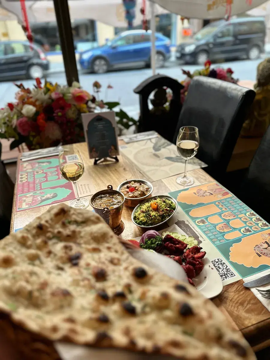 Dining at Indian Jewel Prague